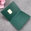 Classic Designer G Short Wallets Mens Real Leather passport Card Holders France Paris Style Credit Card Holder Women Designers Coi241E