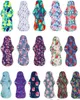 Simfamily 10pcs Organik Bambu Kömür Yıkanabilir Hijyeni Menstrüel Pedler Ağır Akış Sıhhi Padleri Lady Cloth Pad Yeniden Kullanılabilir Pedler 987483430