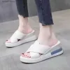 Zapatillas de moda transpirables para mujer, sandalias de verano 2023, nuevas y elegantes, calzado suave para exteriores, zapatos para mujer FemaleH2435