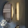 Lâmpada de parede de ferro de bronze lâmpada de parede led decoração interior luz de parede luxo arandela luzes espelho sala estar quarto loft retro iluminação do corredor