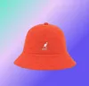 Canguro Kangol Sombrero de pescador Sombrero para el sol Protector solar Bordado Material de toalla 3 tamaños 13 colores Japonés Ins Super Fire Hat AA2203126119446