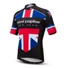 Maglia da ciclismo Uomo UK Ropa traspirante Poliestere ad asciugatura rapida Primavera Estate Abbigliamento sportivo Pro Team Abbigliamento da bici2495681