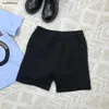 New baby tracksuits kids Short sleeved suit Size 110-160 CM Summer two-piece set Embroidered border letters t shirt and shorts 24Mar