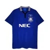 95 96エバートンレトロフットボールユニフォーム、1995-1996フットボールシャツ