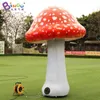 wholesale 7mH (23ft) with blower Factory outlet realistic inflatable lighting mushroom model toys sport inflation artificial plants for shop party event decoration