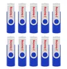 Blue 10 Pack 32GB OTG USB 20 Flash Drive Folding Dual USB Memory Stick Thumb Pen Drive Storage for Computer Android Smartphone Ta8700834