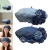 Berets Women Beret Hat Casual Gift Classic Headwear Mode Britisch -Maler Denim für Festival Herbst Wanderung Travel Frühling