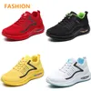 Chaussures de course hommes femmes noir blanc rouge jaune baskets de sport taille 35-41 GAI Color2