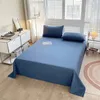 Solid Color Simple 3 Fourpiece Set Student Dormitory Housion Bed Sheet Kit 240226