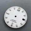 Automatisk dykning 200 m NH35 rörelsetillbehör 28,5 mm C3 Lumen Stripe Style NH35 Dial With S -logotyp