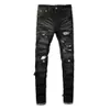 Lila Designer Herren Jeans High Street Jeans Herren Stickerei Hosen Damen Oversize Ripped Patch Hole Denim Gerade Mode Marke Streetwear Slim DIIR