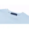 Plus Tees-Poloshirts für Herren. Rundes T-Shirt in Übergröße, bestickter und bedruckter Halsausschnitt im Polar-Stil, Sommermode mit reiner Street-Baumwolle, 455 GTD