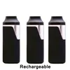 USA STOCK 1ml Disposable Vape Pen Empty Rechargeable Electronic Vape Starter Kits E Cigarettes 280mah Battery for Thick Oil Vaporizer Ceramic Coils Customized Logo