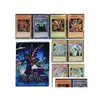 66 Stücke Englisch Yu Gi Oh Karten Yuh Yu-Gi-Oh Karte Spielen Spiel Trading Battle Carte Dark Magician Sammlung Kinder Weihnachten Spielzeug Y1212 Dhv3O