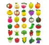 30 PCSSet Fruit and Vegetable Strong kylmagnet Kylskåp Magnetklistermärke Hem Kök Decoration Office Souvenir 219175794