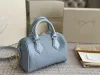 24SS Модный люксовый бренд Женская дизайнерская новая мечта Ice Blue Pillow Bag Женская сумка Сумка через плечо Сумка через плечо Косметичка Кошелек 20CM