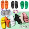 Sale Women Slippers Adjustable Buckle Thick Platform Sandals Beach Shoes Bathroom Slipper Soft EVA Flat Sole Slides 34-45 GAI room orange white pink green black