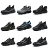 Chaussures de course GAI hommes femmes triple noir blanc bleu foncé sport respirant confortable maille respirant chaussures de marche