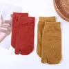 Women Socks Breathable Fashion Sandal Cotton Men Japanese Hosiery Split Tabi Flip Flop Two Toe