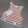 2024 ärmellose Weste Designer Brief Celins Top T-Shirts Damenbekleidung Mode Sexy Damen Strand Tanks Tops für Urlaub Luxus Socialite Vest4PDR