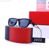 Designer óculos de sol no exterior novos óculos de sol populares online homens e mulheres óculos de sol caixa de viagem 2031 prads