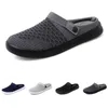 Chinelos para homens mulheres cor sólida hots baixo macio preto branco branco amêndoa multi caminhada homens mulheres sapatos treinadores gai gai