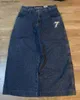 Heren Jeans JNCO Baggy Jeans Hip Hop Rock Borduurpatroon Mannen Vrouwen 2023 Nieuwe Mode Streetwear Retro Harajuku Hoge Taille Wijde Pijpen Jeans T231017