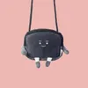 Toast Bun Coin Purse Cute Cartoon Personality Creative Student Girl Heart Crossbody Casual liten kroppsväska