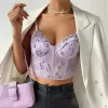 Camis Sexy Party Canotte Intimo donna Reggiseni push up Crop Top Donna Estate Lingerie Camis Corsetto Club Party Wear Abbigliamento donna