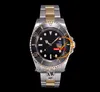 43mm 126603 AR2824 Automatic Mens Watch ARF Sea Deep Two Tone Yellow Gold Ceramics Bezel Black Dial 904L Steel Bracelet Super Edition Same Series Card Puretimewatch