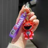 Smiling animal key chain cartoon animation peripheral figure pendant