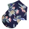 Dog Apparel Hawaiian Beach For Small Large Summer Chihuahua T-Shirt Cat Clothes Shirts Pet Products Vest