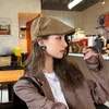 Spring and summer back-wearing Bailey hat women's summer Japanese cap retro forward hat men's thin painter autumn newspaper boy