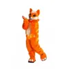 professional Mascot Costumes Colorful Long Fur Furry Fox Wolf Husky Dog Fursuit Mascot Adult Cartoon Character Outfit