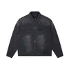 NOWOŚĆ MĘŻCZYZN KOBIET Modna najwyższej jakości modna marka dżinsowa kurtka na zewnątrz Casual Cotton Full Diamond Hot Diamentowy płaszcz
