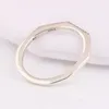 Klusterringar Original Industrial Modern Geometric Multifacettered Ring for Women 925 Sterling Silver Wedding Party Gift Europe Jewelry