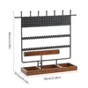 Bolsas de joalheria Coleção de metal Exibir rack de rack de suporte prático de armazenamento para balcões de lojas