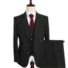 Costumes pour hommes Hommes Veste et gilet Armée Vert Tweed Formel Revers Notch Régulier Mariage Marié Banquet Travail Tuxedos