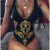Diseñador Bikini Traje de baño para mujer Mujeres Retro Traje de baño de una pieza Bikini negro Twist Traje de baño Push Up Cintura alta Empalme Ropa de playa Vacaciones de verano brasileñas 973