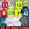 Koszulki piłkarskie koszulki piłkarskie Rowe Fan Gracz J.Timber Russo 2023 2024 Koszula piłkarska Mężczyźni i dzieci Sambi Fabio Vieirah2435