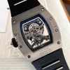 Ekskluzywne zegarek Gorący nadgarstki RM RZYWA RM57-02 Eagle Wings Tourbillon Limited Edition Sports zegarek