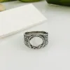 Bague de créateur 19 styles motif amour bagues de luxe diamants mode femmes bijoux hommes brillant cadeau de fête ne se décolore jamais pas allergique taille 6-12 chaud -7