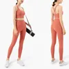 Women's Tracksuits Seamless yoga set womens fitness and sportswear sports wear gym clothing exercise wear two-piece set high waisted leg crop top J240305