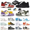 OFF-WHITE Out Of Office OOO Low Tops off white offwhite off whitesdesigner shoes 【code ：L】Chaussures de créateurs Out of Office Low Flat Casual Sneakers Top OOO Off Black Hommes