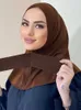 حجاب الحجاب الفوري SNAP FASTENER المسلمين الحجاب آخر عمامة للنساء.