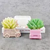 Candles DIY Motorcar Truck Bus Gypsum Silicone Mold Diy Succulents Concrete Flower Pot Vase Plaster Cement Mold Clay Mold Candle Holder