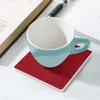 Tapetes de mesa Encuentra los posavasos de cerámica triangulares (cuadrados) Estera de taza personalizada para té