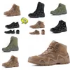 Bocots Nieuwe mden's laarzen Army tsactical militaire gevechtslaarzen Outdoor wandelschoenen Winter woestijnlaarzen Motorlaarzen Zapatos Hombre GAI