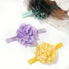 Hair Accessories 1PC Delicate Elastic Nylon Headband Toddler Artificial Flower Head Bands Born Infant Po Shoot Kids Baby