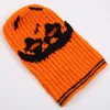 Bollmössor Balaclava hatt för vuxen Autumn Winter Sticked Mask Pography Props skrämmande y1ua